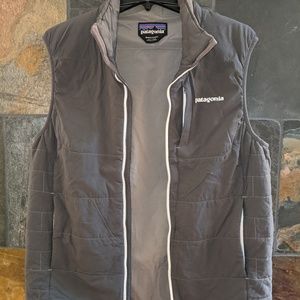 Patagonia Gray Nano Air Vest, Mens Medium